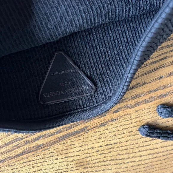 Bottega Veneta swimsuit 2 piece crinkle BV pool XXS 34 Daniel Lee 2020 black XS - Picture 2 of 9